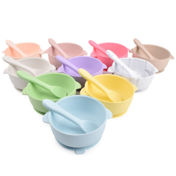 Enfants alimentation rester mis fille ensemble nourriture sevrage ventouse meilleur Silicone bébé ventouse bols pour tout-petits